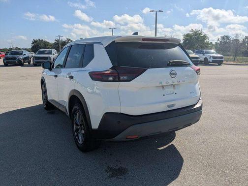 Glacier White 2023 Nissan Rogue S