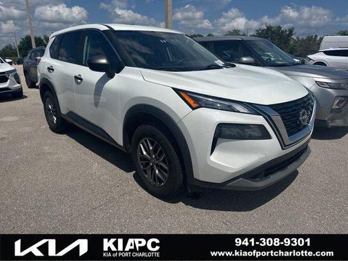 Glacier White 2023 Nissan Rogue S