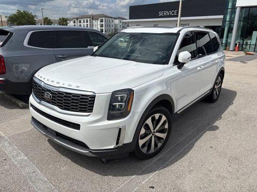 Snow White Pearl 2021 Kia Telluride EX
