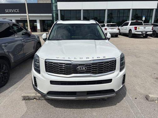 Snow White Pearl 2021 Kia Telluride EX