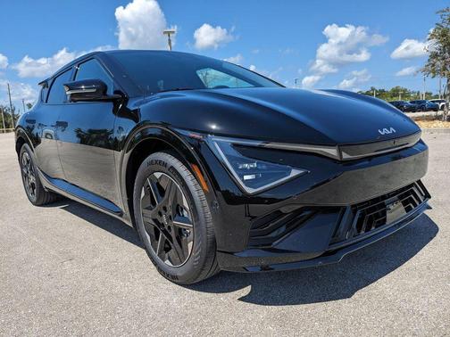 Ebony Black 2025 Kia EV6 GT-Line RWD