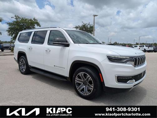 Bright White Clearcoat 2024 Jeep Wagoneer L Series II
