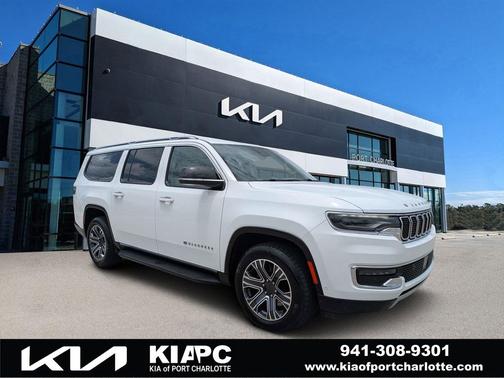 Bright White Clearcoat 2024 Jeep Wagoneer L Series II