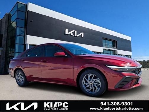 Ultimate Red 2024 Hyundai ELANTRA SEL