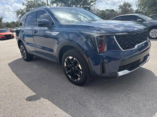 Midnight Lake Blue 2024 Kia Sorento S