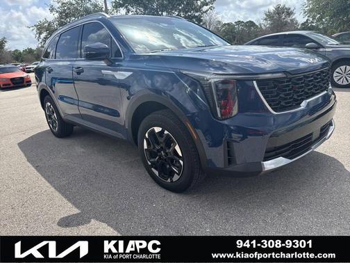 Midnight Lake Blue 2024 Kia Sorento S