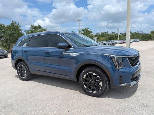 Midnight Lake Blue 2024 Kia Sorento S