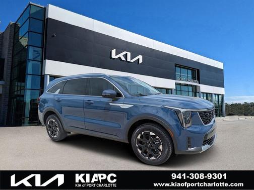Midnight Lake Blue 2024 Kia Sorento S