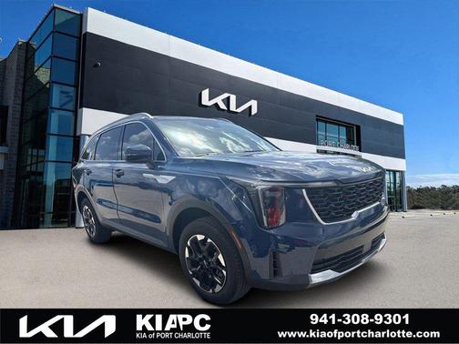 Midnight Lake Blue 2024 Kia Sorento S