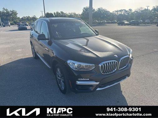 Jet Black 2019 BMW X3 sDrive30i