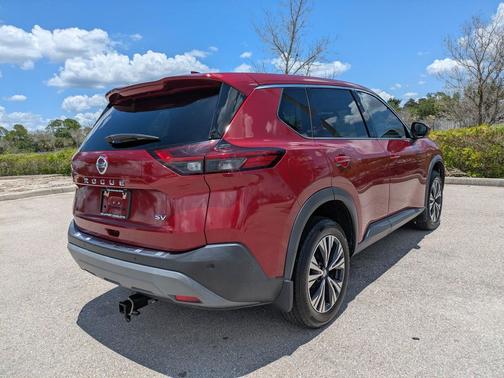Scarlet Ember Tintcoat 2021 Nissan Rogue SV