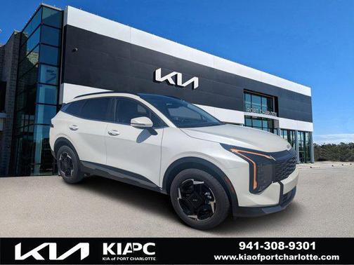 Snow White Pearl 2026 Kia Sportage Hybrid EX