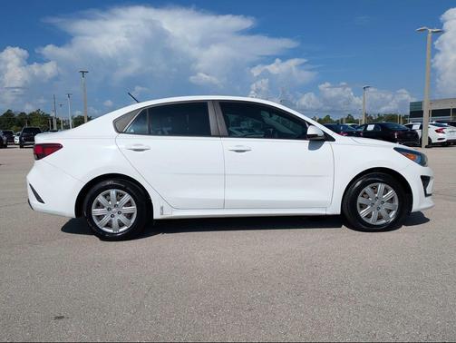 Clear White 2021 Kia Rio S