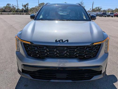 Steel Gray 2026 Kia Sorento Hybrid SX Prestige
