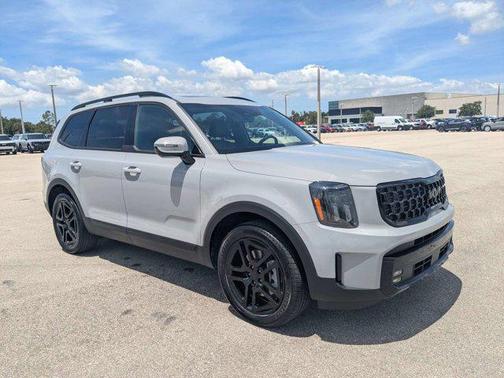 Wolf Gray 2025 Kia Telluride SX X-Line