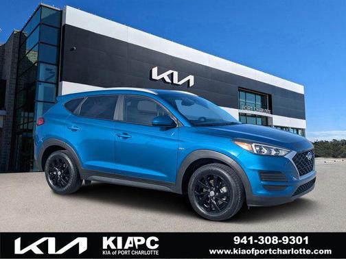 Aqua Blue 2020 Hyundai TUCSON Value