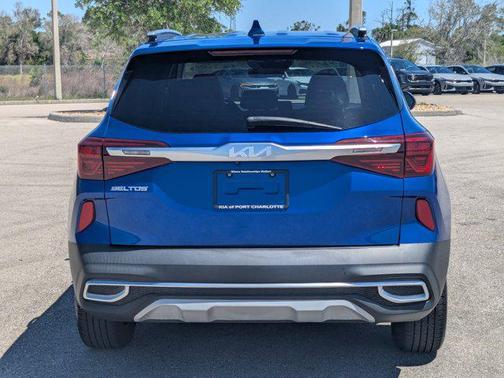 Neptune Blue 2023 Kia Seltos EX