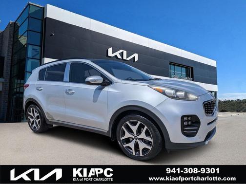 Sparkling Silver 2019 Kia Sportage SX Turbo