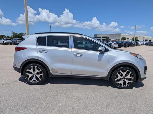 Sparkling Silver 2019 Kia Sportage SX Turbo