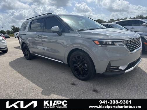 Ceramic Silver 2024 Kia Carnival SX Prestige