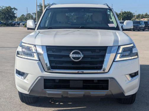 Aspen White Tricoat 2023 Nissan Armada SL 2WD