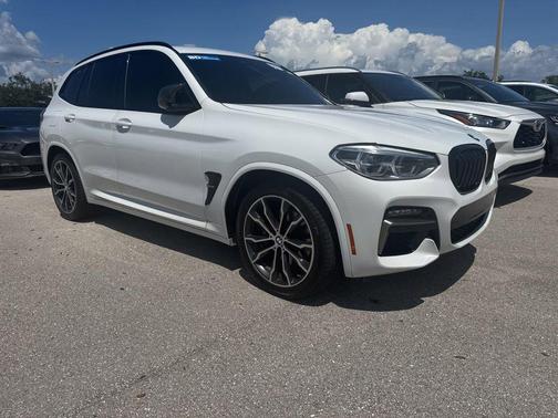 Alpine White 2020 BMW X3 M40i