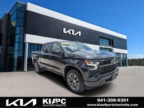 Dark Ash Metallic 2024 Chevrolet Silverado 1500 RST