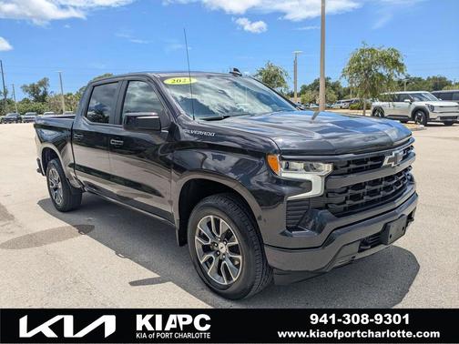 Dark Ash Metallic 2024 Chevrolet Silverado 1500 RST