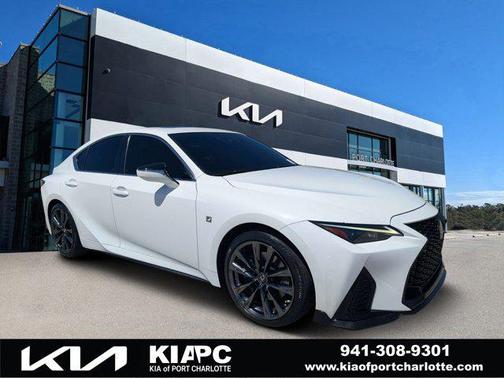 Ultra White 2021 Lexus IS 350 Base