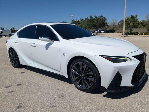 Ultra White 2021 Lexus IS 350 Base