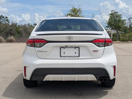 Super White 2021 Toyota Corolla XSE