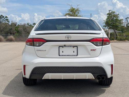 Super White 2021 Toyota Corolla XSE