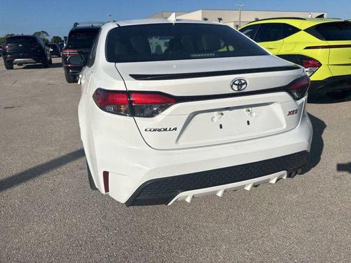 Super White 2021 Toyota Corolla XSE
