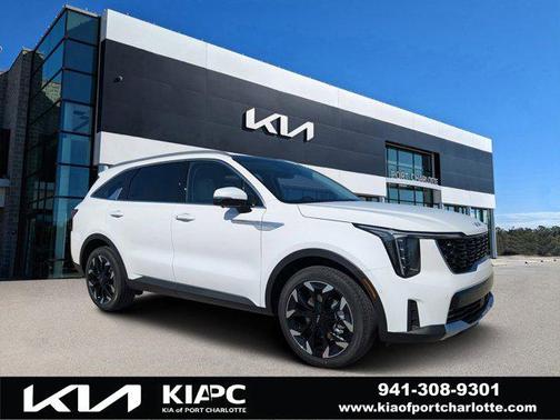 Glacial White Pearl 2026 Kia Sorento SX