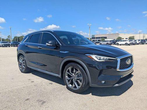 Mineral Black 2021 INFINITI QX50 AUTOGRAPH AWD