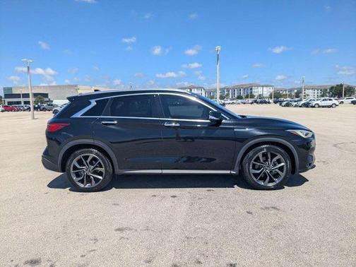 Mineral Black 2021 INFINITI QX50 AUTOGRAPH AWD