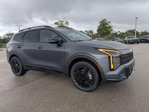 Shadow Matte Gray 2026 Kia Sportage Plug-In Hybrid X-Line Prestige