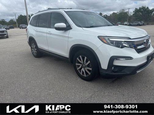 Platinum White Pearl 2020 Honda Pilot EX-L