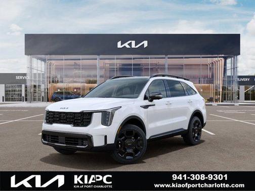 Glacial White 2026 Kia Sorento SX