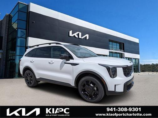 Glacial White 2026 Kia Sorento SX