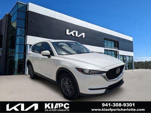 Snowflake White Pearl Mica 2019 Mazda CX-5 Sport