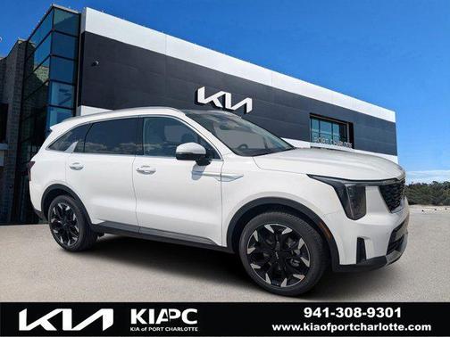 Glacial White Pearl 2026 Kia Sorento EX
