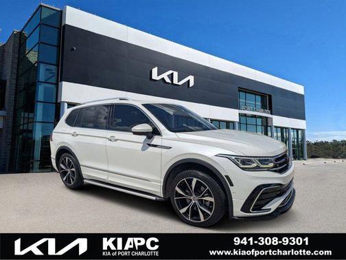 Oryx White Pearl 2022 Volkswagen Tiguan 2.0T SEL R-Line 4MOTION