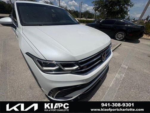 Oryx White Pearl 2022 Volkswagen Tiguan 2.0T SEL R-Line 4MOTION