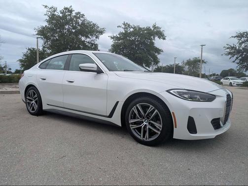 Alpine White 2023 BMW 430 Gran Coupe i
