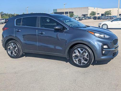 Pacific Blue 2020 Kia Sportage EX
