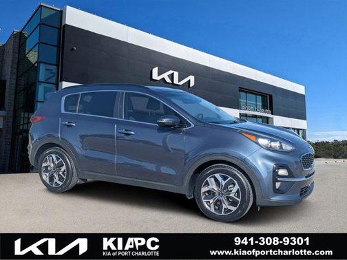 Pacific Blue 2020 Kia Sportage EX