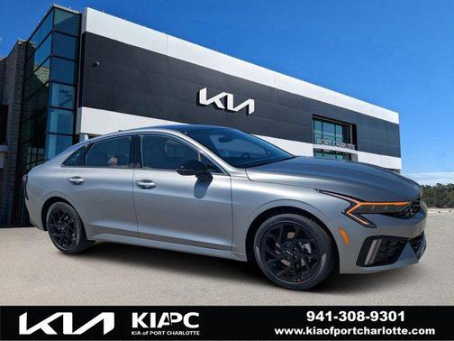 Steel Matte Gray 2026 Kia K5 GT-Line FWD