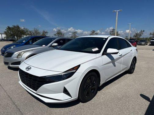 2021 Hyundai ELANTRA HEV Blue