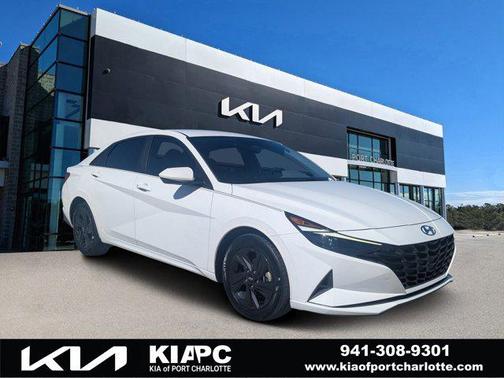 2021 Hyundai ELANTRA HEV Blue